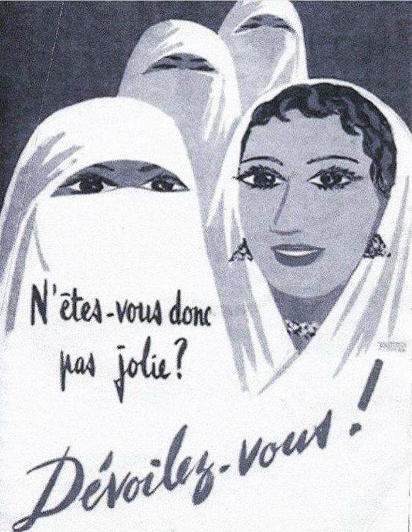 “Aren’t you pretty? Unveil yourself!” Algeria (1950s)