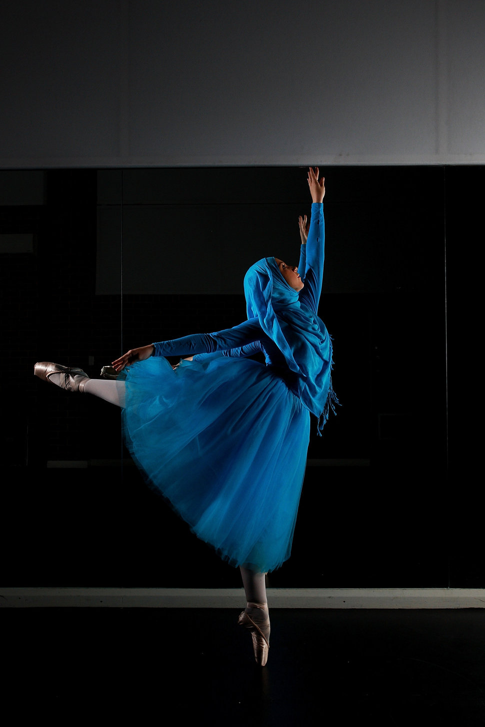 Stephanie Kurlow, 14, poses at a dance studio in Bankstown on March 10, 2016 in Sydney, Australia. Stephanie started dancing when she was two years old, after converting to Islam in 2010 she believed she may not be able to continue. Stephanie now dreams of being the world's first hijabi ballerina', after struggling to find any dance programs that would accept her and being inspired by the likes of Misty Copeland, Stephanie started a crowd-sourcing initiative to raise money for future training. She has since been awarded a 'Game Changer Scholarship' by the Swedish sports brand Bjorn Borg. A daughter of Australian and Russian parents, Stephanie hopes more than anything to encourage everyone to come together regardless of faith, race and colour.  (Photo by Lisa Maree Williams/Getty Images)