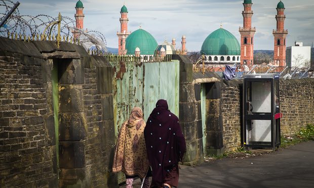 ‘These are scary times,’ according to Bana Gora of Bradford Muslim Women’s Council. Above, the city’s Tul-Islam mosque. Photo/Christopher Furlong/Getty