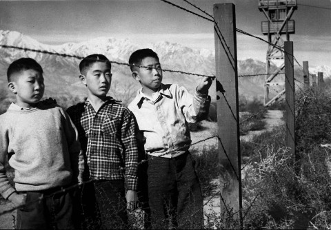Children in the Manzanar internment camp in California. Photo/AP/National Park Service